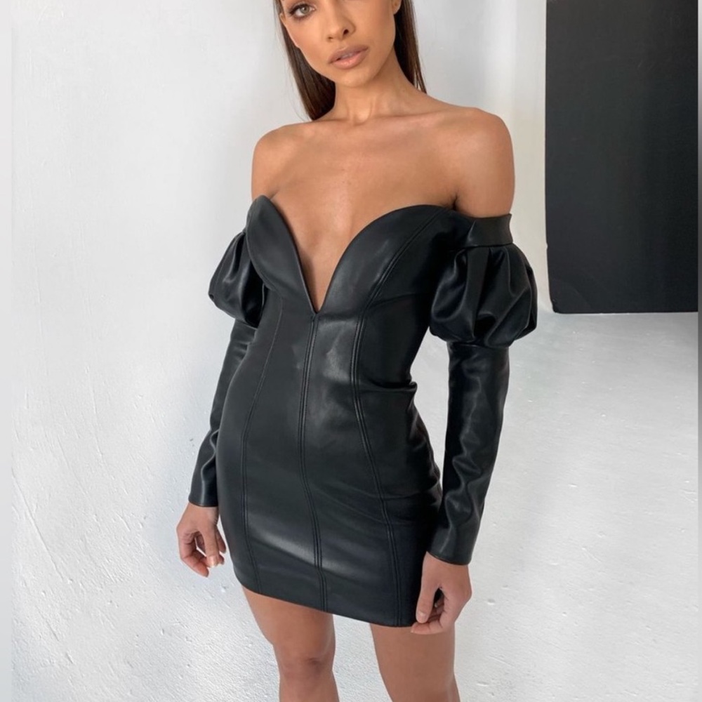 House of CB Black Mini Dress